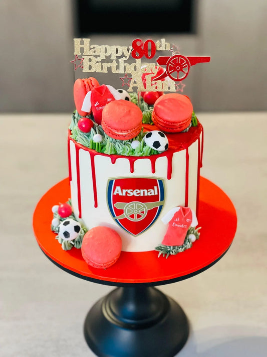 Arsenal cake topper, Arsenal cake, Arsenal cake topper, Arsenal football club, Arsenal football, Arsenal football cake, Arsenal party