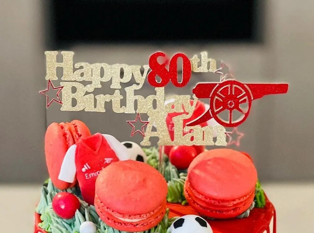 Arsenal cake topper, Arsenal cake, Arsenal cake topper, Arsenal football club, Arsenal football, Arsenal football cake, Arsenal party
