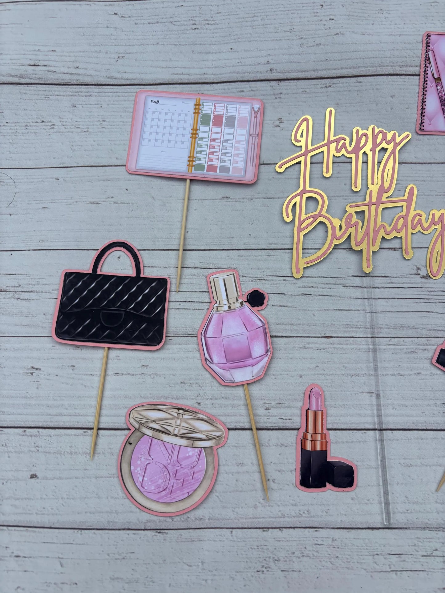 girl boss Cake Topper, new job cake, fancy Cake Topper, Chanel Cake Topper, chic cake topper, stylish Cake Topper, luxury cake topper