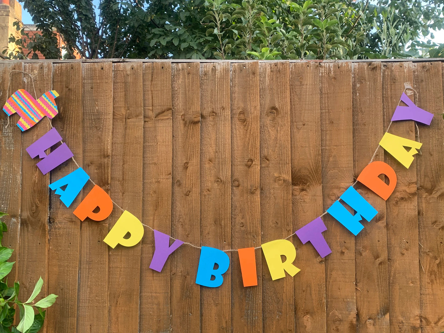 Party banner, fiesta banner, birthday banner,  cinco de mayo, mexican party, party bunting, party decor