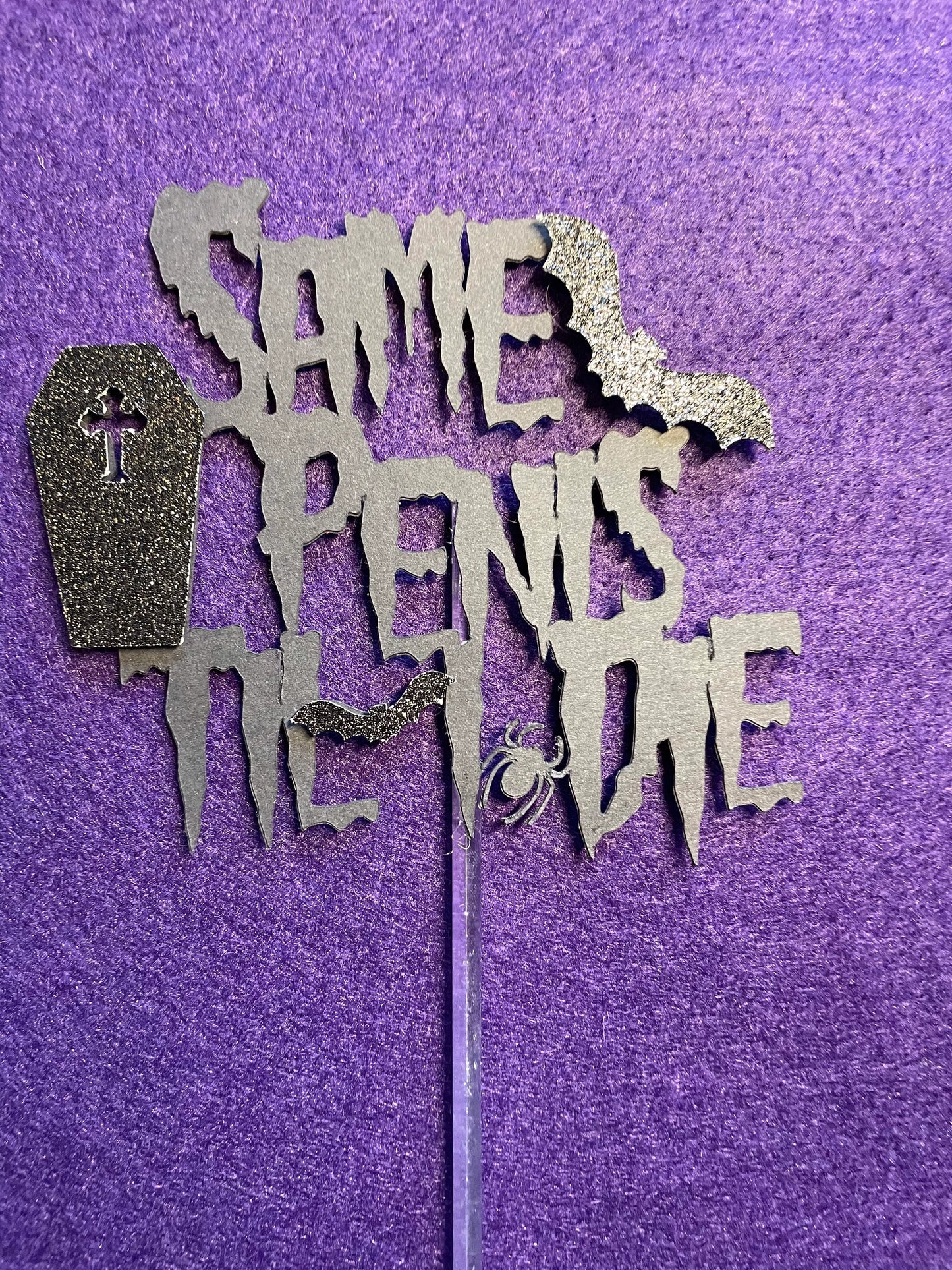 goth hen do, rock hen do, alternative hen party, goth hen do, bachelorette cake toppers, cupcake toppers, goth bride