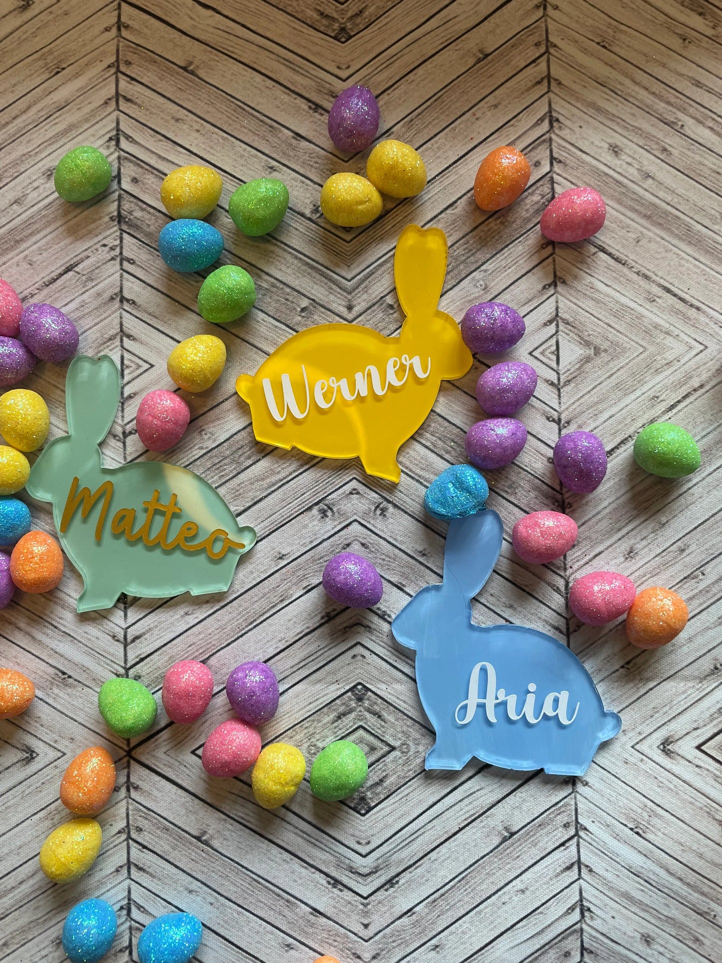 Easter table, place cards, tablescaping, Easter decoration, place setting, Easter table decoration, Easter table, bunny place cards