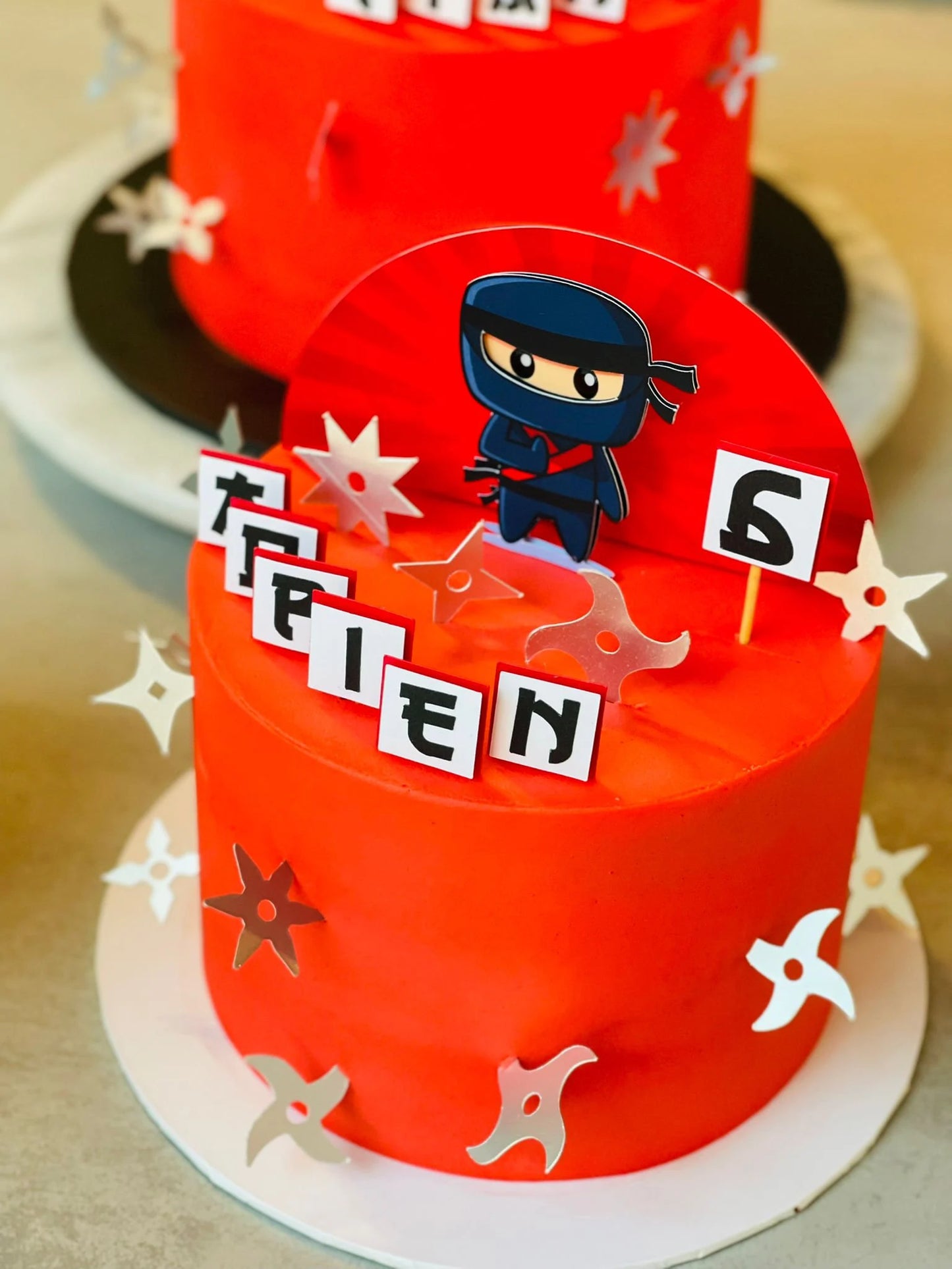 Ninja cake topper, Ninjago cake topper, Manga cake topper, Ninja fighter, japanese fighter, kids ninja party, japanese party, manga party