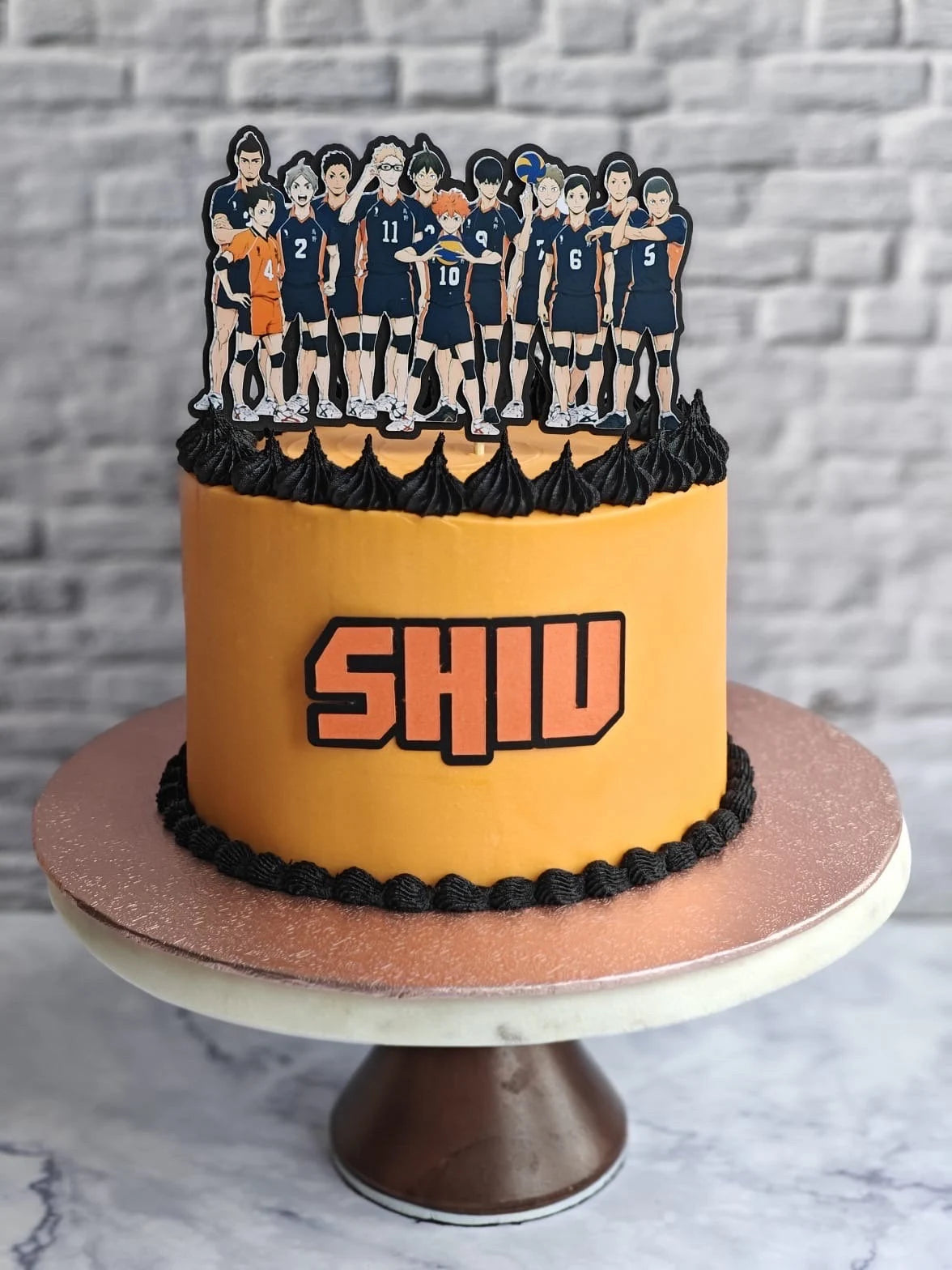 Haikyuu cake topper, Haikyuu cake, Haikyuu party, Haikyuu, anime cake topper, manga cake, manga party, manga cake topper