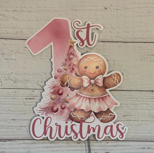 Baby first Christmas, Baby first Christmas cake topper, First Christmas, First Christmas cake topper, First Christmas decoration