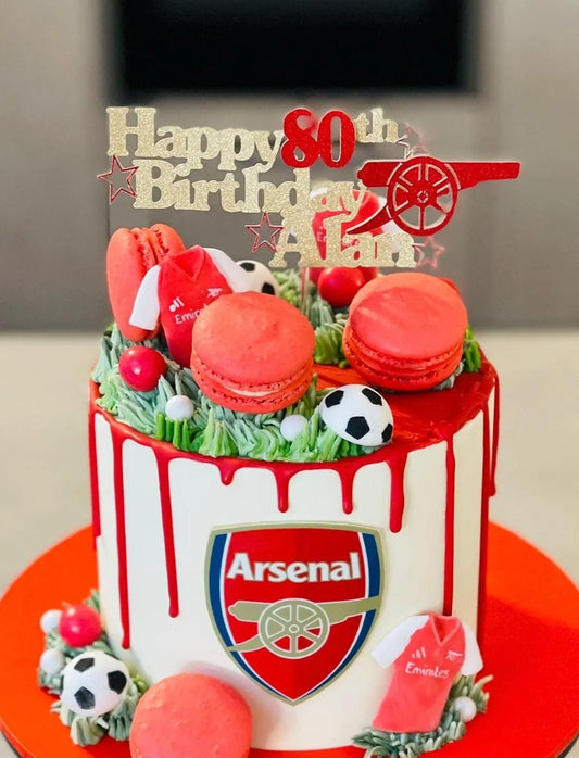 Arsenal cake topper, Arsenal cake, Arsenal cake topper, Arsenal football club, Arsenal football, Arsenal football cake, Arsenal party