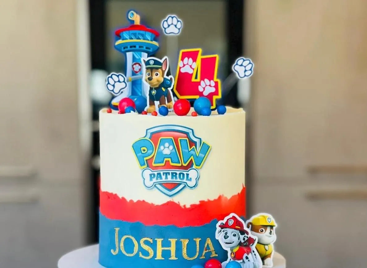 Dog Patrol cake, Paw cake topper, Patrol cake topper, Dog Patrol cake topper, dog party, Paw, Patrol, Chase, Rubble