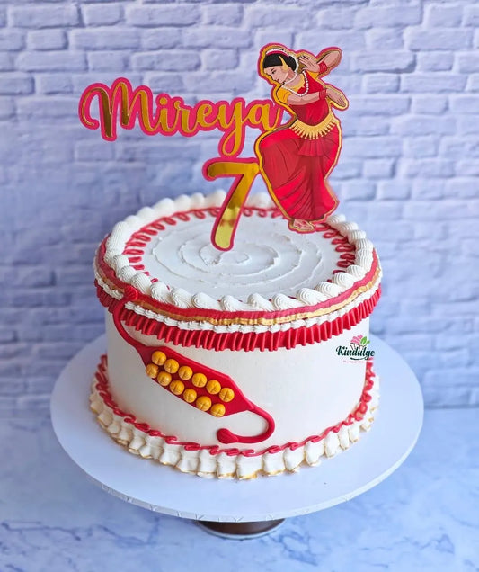 Kuchipudi cake topper, Kuchipudi dance, Kuchipudi dancer, Indian cake topper, Arangetram cake topper, Bollywood cake topper, Bollywood