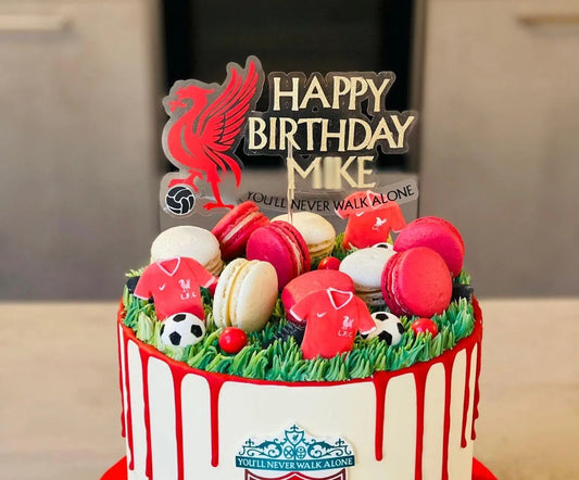 Liverpool FC, Liverpool cake, Liverpool cake topper, Liverpool football club, Liverpool football, Liverpool Football cake, Liverpool