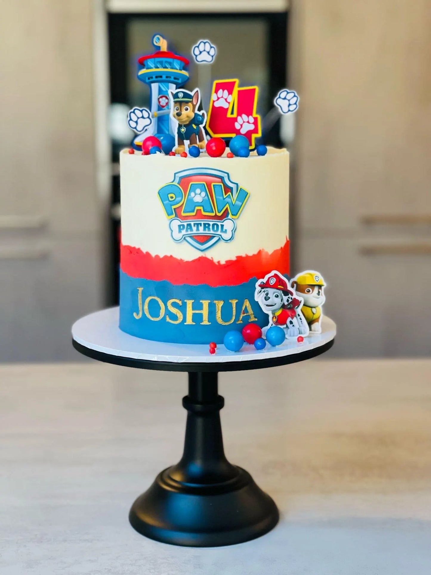 Dog Patrol cake, Paw cake topper, Patrol cake topper, Dog Patrol cake topper, dog party, Paw, Patrol, Chase, Rubble