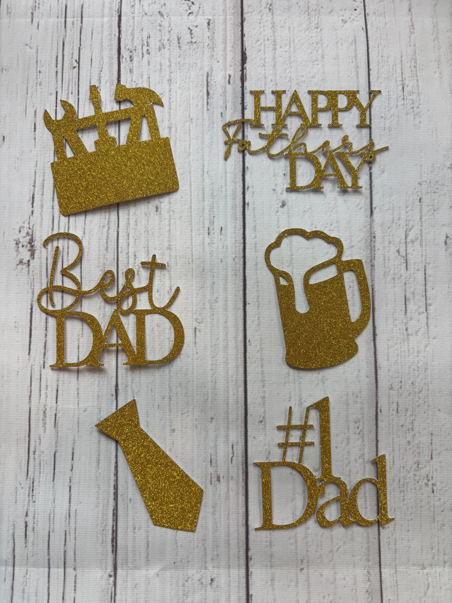 Father’s Day cupcake toppers, Father’s Day cupcake charms, Father’s Day cake, Father’s Day cupcakes, Father’s Day present
