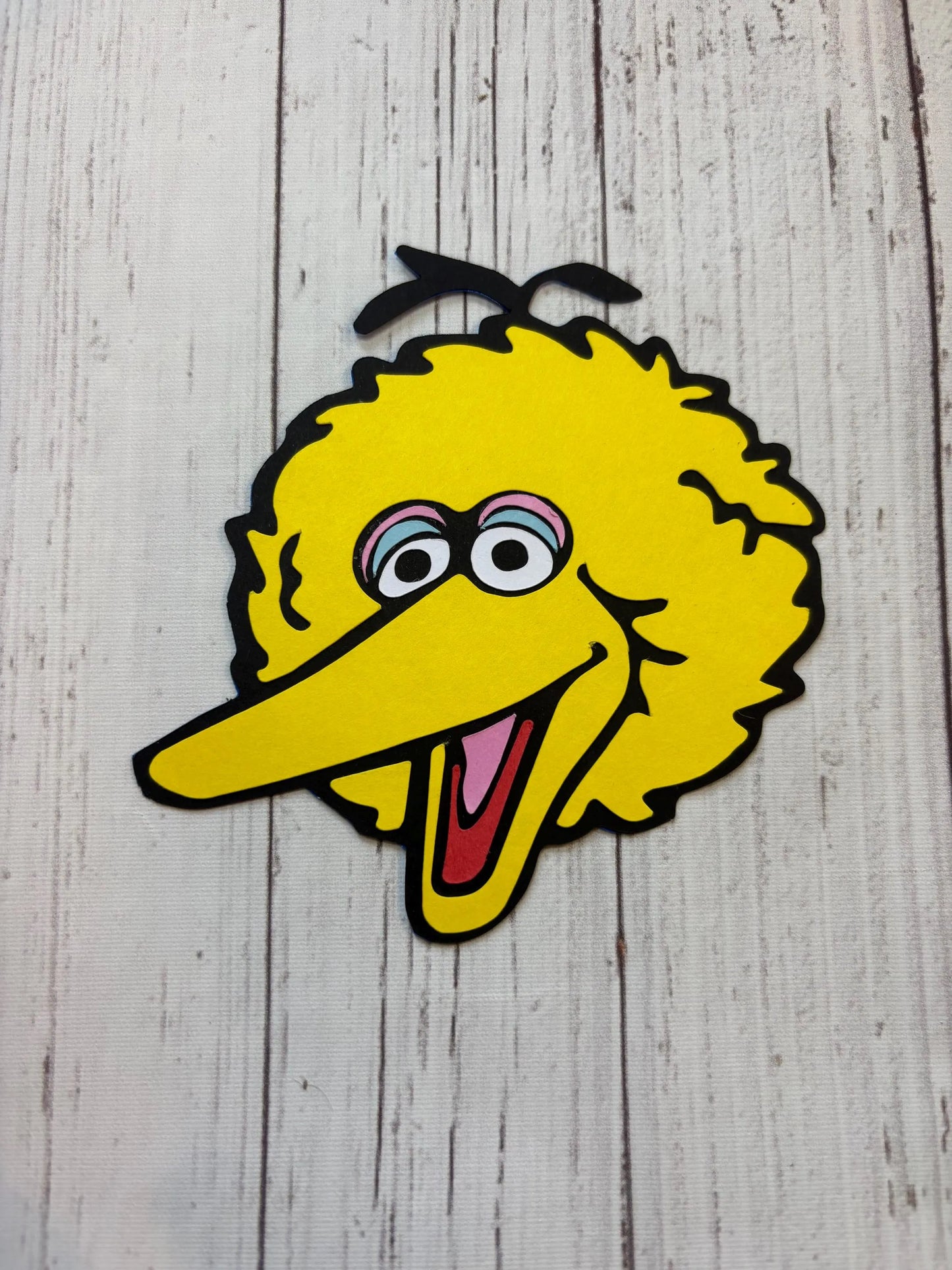Sesame street cake topper, Street monster cake topper, red monster, monster, cookie, yellow bird, street monster, street cake topper